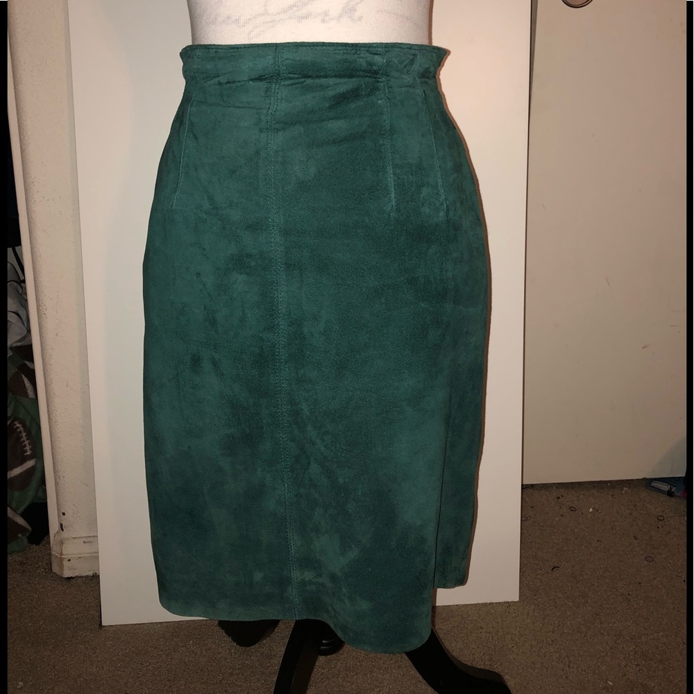 Dana Brooke Suede Skirt